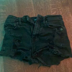 AERO RIPPED JEAN SHORTS❕ SIZE 00❕❕